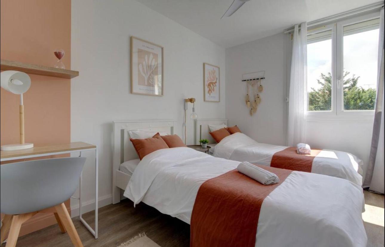 Le Smile - 3 Bedrooms - 8pers - Parking - Centre Gare Apartamento