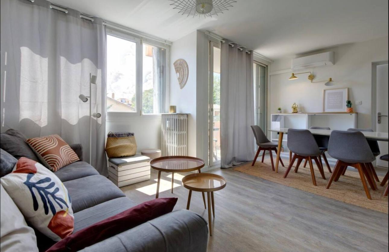 Le Smile - 3 Bedrooms - 8pers - Parking - Centre Gare *
