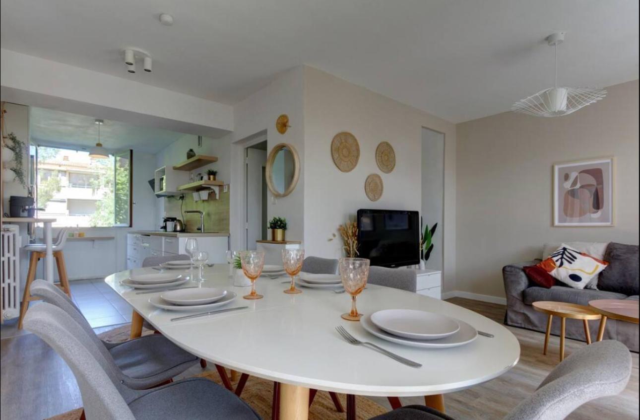 Le Smile - 3 Bedrooms - 8pers - Parking - Centre Gare Apartamento